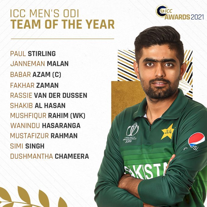 ICC Men's ODI Team Of The Year