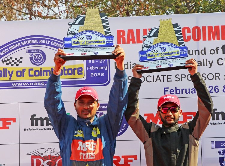 Rally of Coimbatore: Thakur overall winner